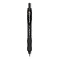 Paper Mate Profile Gel Pen, Retractable, Bold 1 mm, Black Ink, Translucent Black Barrel, Dozen (2095465)