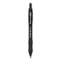 Paper Mate Profile Gel Pen, Retractable, Fine 0.5 mm, Black Ink, Translucent Black Barrel, 36/Pack (2095452)