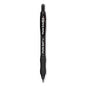Paper Mate Profile Ballpoint Pen, Retractable, Medium 1 mm, Black Ink, Translucent Black Barrel, Dozen (2095470)