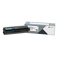 Lexmark 20N10C0 Return Program Toner, 1,500 Page-Yield, Cyan