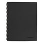 Cambridge Wirebound Guided Action Planner Notebook, 1-Subject, Project-Management Format, Dark Gray Cover, (80) 9.5 x 7.5 Sheets (06122)