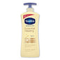 Vaseline Intensive Care Essential Healing Body Lotion, 20.3 oz, Pump Bottle, 4/Carton (07900)