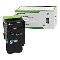 Lexmark 78C1XCE Extra High-Yield Toner, 5,000 Page-Yield, Cyan