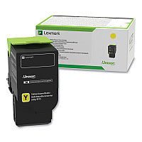 Lexmark 78C1UYE Ultra High-Yield Toner, 7,000 Page-Yield, Yellow