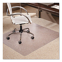 ES Robbins EverLife Moderate Use Chair Mat for Low Pile Carpet, Rectangular, 46 x 60, Clear (128371)