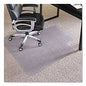 ES Robbins EverLife Intensive Use Chair Mat for High Pile Carpet, Rectangular with Lip, 45 x 53, Clear (124154)