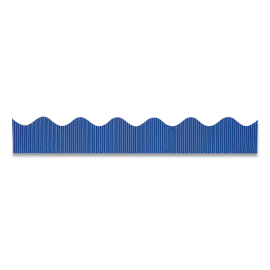 Pacon Bordette Decorative Border, 2.25" x 50 ft, Rich Blue (37184)