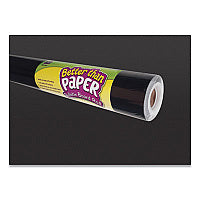 Teacher Created Resources Better Than Paper Bulletin Board Roll, 4 ft x 12 ft, Black Bulletin Board, Poster, Student - 12 ft Height x 48" Width - Black - Fabric - 1 Roll (77314)
