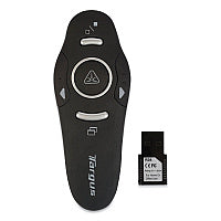 Targus Wireless USB Presenter with Laser Pointer, Class 2, 50 ft Range, Black (AMP16US)