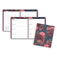 AT-A-GLANCE Dark Romance Weekly/Monthly Planner, Floral Artwork, 11 x 8.5, Multicolor Cover, 13-Month: Jan 2026 to Jan 2027 (5254905)