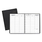 AT-A-GLANCE Weekly Appointment Book, 11 x 8.25, Black Cover, 13-Month: Jan 2026 to Jan 2027 (7095005)