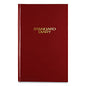 AT-A-GLANCE Standard Diary Daily Diary, 2026 Edition, Wide/Legal Rule, Red Cover, (200) 12 x 7.75 Sheets (SD37613)