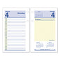 AT-A-GLANCE QuickNotes Desk Calendar Refill, 3.5 x 6, White/Yellow/Blue Sheets, 12-Month (Jan to Dec): 2026 (E51750)