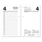 AT-A-GLANCE Desk Calendar Refill, 3.5 x 6, White Sheets, 12-Month (Jan to Dec): 2026 (E71750)