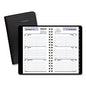 AT-A-GLANCE DayMinder Weekly Pocket Appointment Book with Telephone/Address Section, 6 x 3.5, Black Cover, 12-Month (Jan to Dec): 2026 (G25000)
