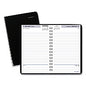 AT-A-GLANCE DayMinder Daily Appointment Book, 8 x 5, Black Cover, 12-Month (Jan to Dec): 2026 (SK4600)