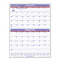 AT-A-GLANCE Two-Month Wall Calendar, 22 x 29, White/Blue/Red Sheets, 12-Month (Jan to Dec): 2026 (PM928)