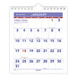 AT-A-GLANCE Mini Monthly Wall Calendar with Fold-Out Easel, 7 x 8, White Sheets, 12-Month (Jan to Dec): 2026 (PM528)