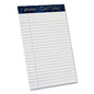 Ampad Gold Fibre Writing Pads, Medium/College Rule, 50 White 5 x 8 Sheets, Dozen (20054R)