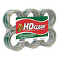 Duck Heavy-Duty Carton Packaging Tape, 3" Core, 1.88" x 55 yds, Clear, 6/Pack (CS556PK)
