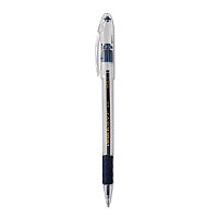 Pentel R.S.V.P. Ballpoint Pen, Stick, Medium 1 mm, Blue Ink, Clear/Blue Barrel, Dozen (BK91C)