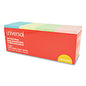 Universal Self-Stick Note Pad Cabinet Pack, 3" x 3", Assorted Pastel Colors, 90 Sheets/Pad, 24 Pads/Pack (UNV35695)
