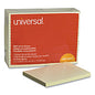 Universal Self-Stick Note Pads, Note Ruled, 4" x 6", Yellow, 100 Sheets/Pad, 12 Pads/Pack (UNV35673)