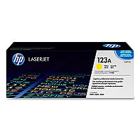 HP 123A, (Q3972A) Yellow Original LaserJet Toner Cartridge