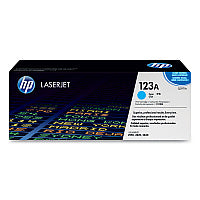 HP 123A, (Q3971A) Cyan Original LaserJet Toner Cartridge