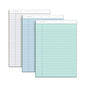 TOPS Prism + Colored Writing Pads, Wide/Legal Rule, 50 Assorted Pastel-Color 8.5 x 11.75 Sheets, 6/Pack (63116)