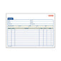 Adams Two-Part Invoice Book, Two-Part Carbonless, 5.56 x 8.44, 50 Forms Total (DC5840)