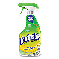 Fantastik Disinfectant Multi-Purpose Cleaner Lemon Scent, 32 oz Spray Bottle (366094EA)