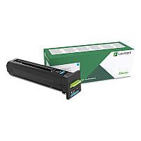 Lexmark 82K0HCG Return Program High-Yield Toner, 17,000 Page-Yield, Cyan