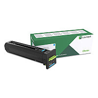 Lexmark 82K0XCG Return Program Extra High-Yield Toner, 22,000 Page-Yield, Cyan