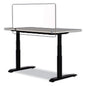 Safco 7516 Series Wellness Panel, 47.5 x 2.5 x 23.5, Acrylic, Clear (7516CL)
