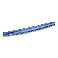 Fellowes Gel Crystals Keyboard Wrist Rest, 18.5 x 2.25, Blue (91137)