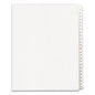 Avery Preprinted Legal Exhibit Side Tab Index Dividers, Allstate Style, 25-Tab, 1 to 25, 11 x 8.5, White, 1 Set, (1701) (01701)