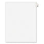 Preprinted Legal Exhibit Side Tab Index Dividers, Avery Style, 26-Tab, A, 11 x 8.5, White, 25/Pack, (1401) (01401)