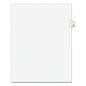 Preprinted Legal Exhibit Side Tab Index Dividers, Avery Style, 10-Tab, 6, 11 x 8.5, White, 25/Pack (11916)