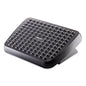 Fellowes Standard Footrest, Adjustable, 17.63w x 13.13d x 3.75h, Graphite (48121)