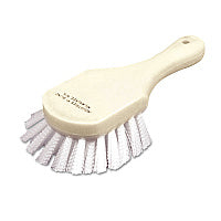 AbilityOne 7920000610038, SKILCRAFT All-Purpose Scrub Brush, White Nylon Bristles, 3" Brush, 1.25" Nylon Bristles, Plastic Block