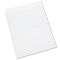 AbilityOne 7530011245660, SKILCRAFT Writing Pad, Wide/Legal Rule, 100 White 8.5 x 11 Sheets, Dozen