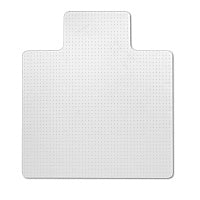 AbilityOne 7220004576054, SKILCRAFT PVC Chair Mat, Medium-to-High Pile Carpet, 45 x 53, Clear