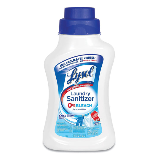 Lysol(R) Liquid Laundry Sanitizer, Crisp Linen Scent, 41 oz. Bottle (95871)