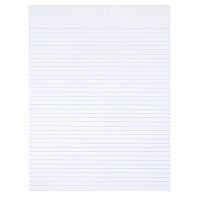 AbilityOne 7530015167581, SKILCRAFT Writing Pad, Narrow Rule, 100 White 8.5 x 11 Sheets, Dozen