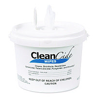 Wexford Labs CleanCide Disinfecting Wipes, 1-Ply, 8 x 5.5, Fresh Scent, White, 400/Tub (3130B400DEA)