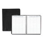 House of Doolittle Four-Person Group Practice Daily Appointment Book, 11 x 8.5, Black Cover, 12-Month (Jan to Dec): 2026 (28202)
