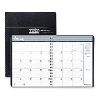 House of Doolittle Recycled Monthly 5-Year/62-Month Planner, 11 x 8.5, Black Cover, 62-Month: Dec 2025 to Jan 2031 (262502)
