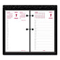 Brownline Daily Calendar Pad Refill, 6 x 3.5, White/Burgundy/Gray Sheets, 12-Month (Jan to Dec): 2026 (C2R)