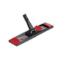Rubbermaid Commercial Adaptable Flat Mop Frame, 18.25 x 4, Black/Gray/Red (2132428)
